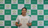 四国昆虫研究会２０２５年度大会における学生最優秀発表賞受賞！！
