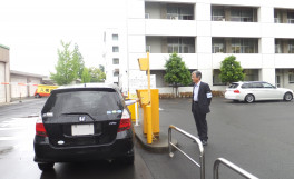 交通安全の呼び掛けと指導について（農学部キャンパス）