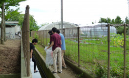 第１回目の農学部クリーンキャンパスを実施しました。