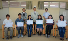 平成２７年度農学部分館ベストユーザー前期表彰式
