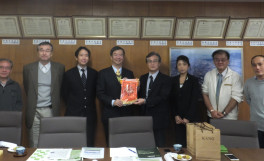 台湾・嘉義大学生命科学院の教員が農学部を訪問