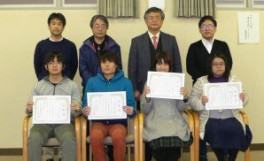 平成２７年度農学部分館ベストユーザー後期表彰式