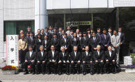 平成２８年度愛媛大学大学院連合農学研究科入学式