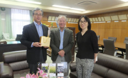 国際交流協定校台湾・国立嘉義大学よりKu博士来訪