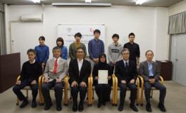 平成２７年度SUIJI-JDP-Ms受入れ学生修了式