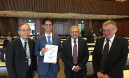 第6回国際希少糖学会にて辻則夫君が最優秀ポスター賞を受賞