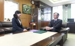 香川大学とチェンマイ大学大学院修士課程のダブルディグリー協定に基づく、日本人派遣学生初の学位取得