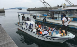 高松市主催自然観察体験事業「磯の生物観察会」に協力参加
