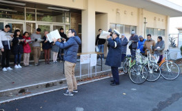 留学生交通安全講習会の実施