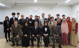 平成２９年度SUIJI-JP-Ms派遣・受入学生成果発表会及び受入学生修了式