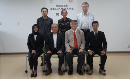 令和元年度SUIJIジョイント・プログラム・マスター（SUIJI-JP-Ms）受入学生の開始式