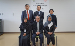 令和元年度SUIJIジョイント・プログラム・マスター（SUIJI-JP-Ms）受入学生の開始式