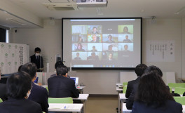 令和2年度香川大学大学院農学研究科　日本の食の安全特別コース入学式