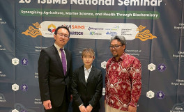 村口絢さんがISBMB International SeminarにおいてBest Poster Presenter賞を受賞
