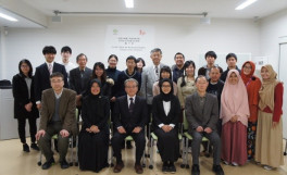 平成２９年度SUIJI-JP-Ms派遣・受入学生成果発表会及び受入学生修了式