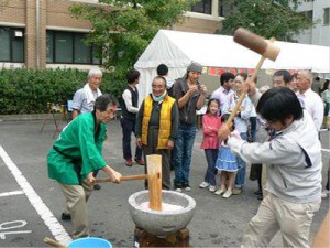 餅つき大会