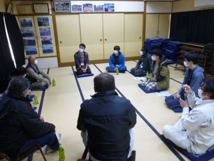 中山地区の皆さんとの懇談会